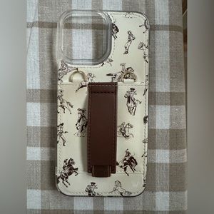 Walli giddy up purse case by Betsy Miskell